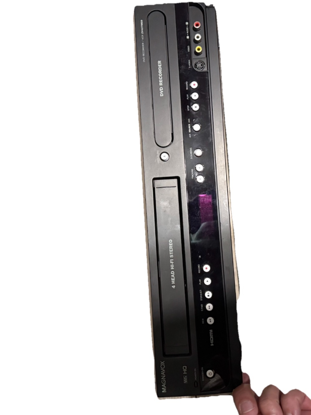 Magnavox DVD Recorder VCR Combo Model ZV427MG9 Tested Working